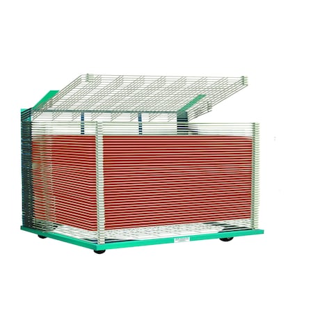 Saturn Rack AWT RACK-IT HEAVY CONSTUCTION, DRYING RACK, 52 x 80 in. Shelf Size, 50 Shelves DR-80-50